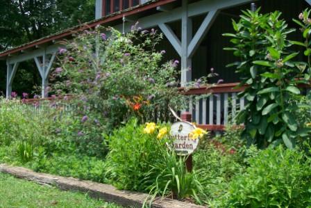 Nature Center butterfly garden