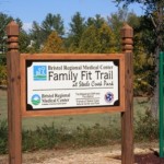Family Fitness Trail sign
