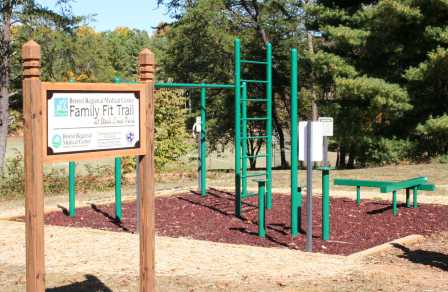 Fitness trail station Fitness Trail station