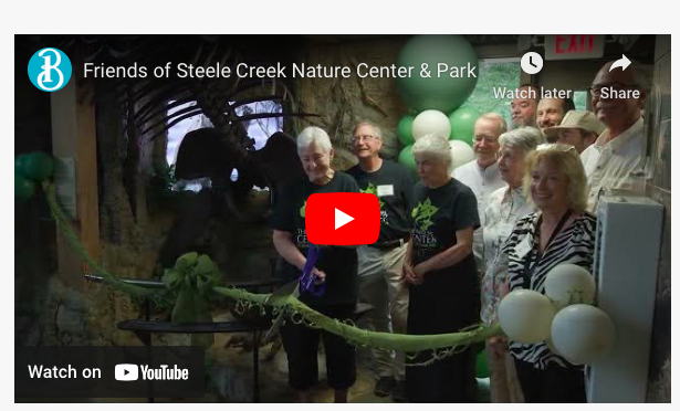 New video documents the history and impact of Friends of Steele Creek Nature Center and Park